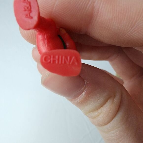 Red Mini Karate Ninja Warrior Fighters Figure - Picture 5 of 6